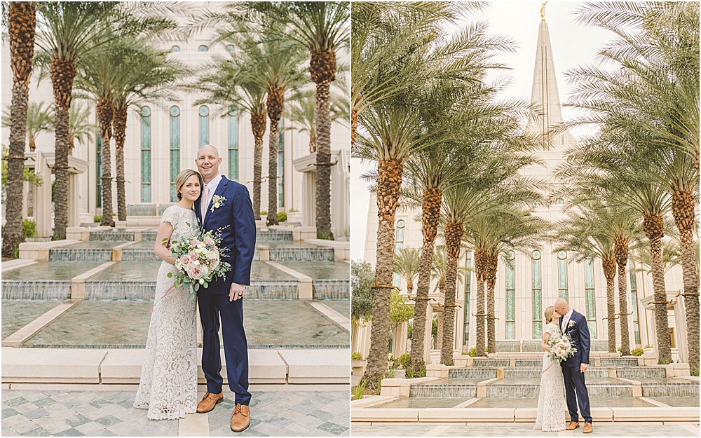 Gilbert LDS Temple Wedding