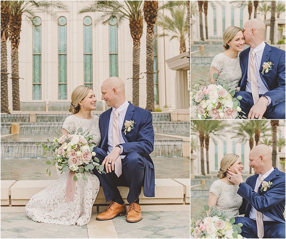 Gilbert LDS Temple Wedding