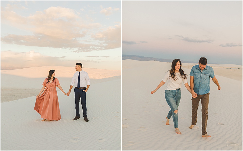 White Sands engagement pictures