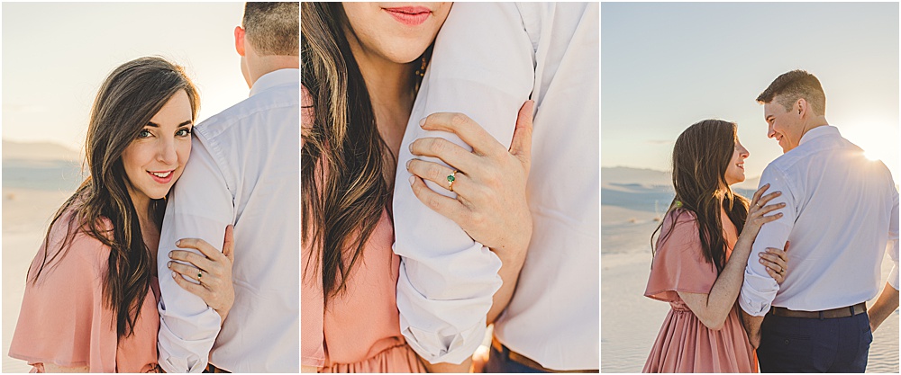 White Sands engagement pictures