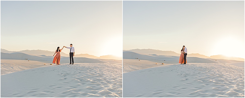 White Sands engagement pictures