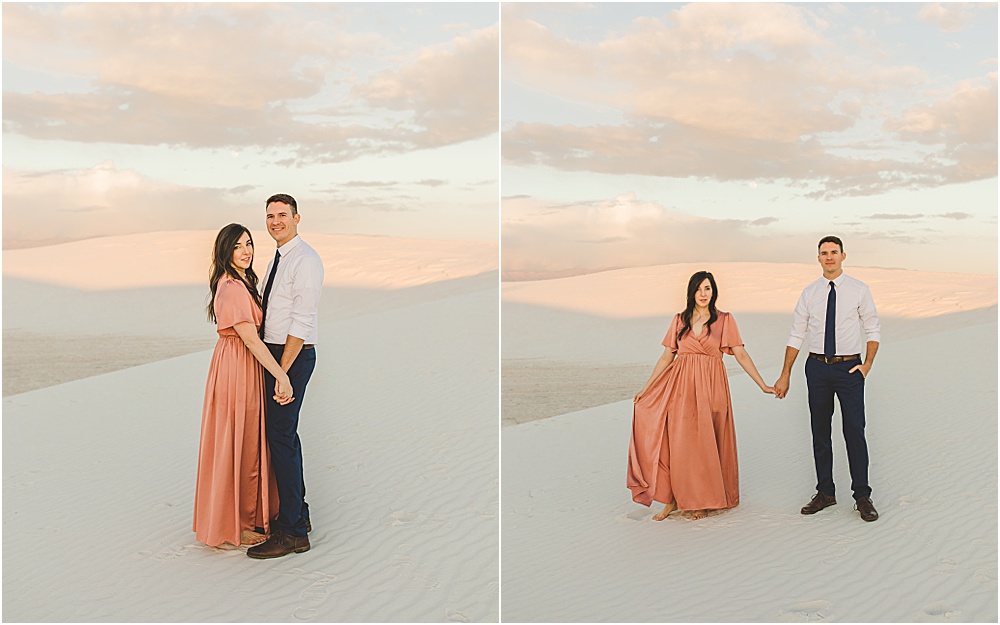 White Sands engagement pictures