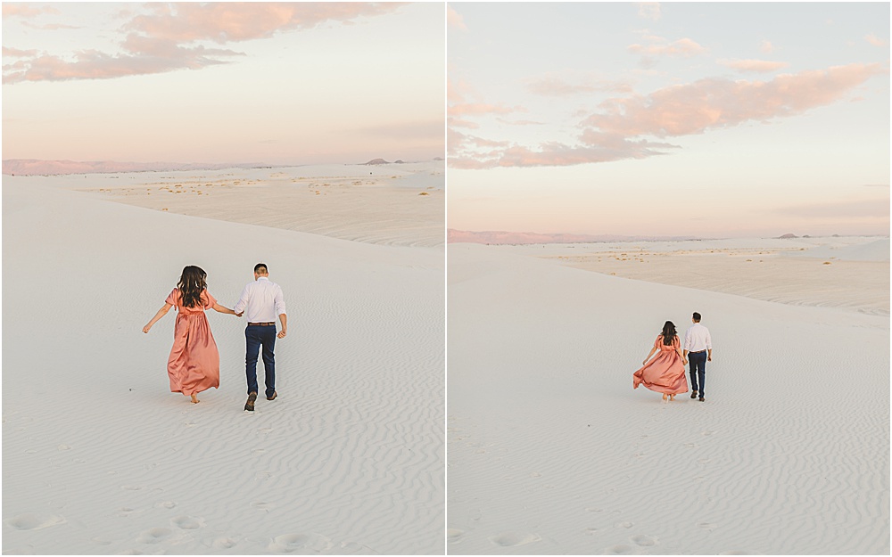 White Sands engagement pictures