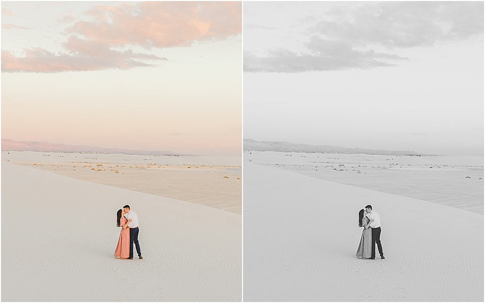 White Sands engagement pictures