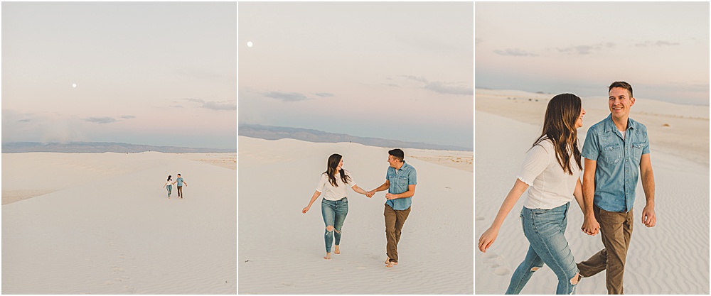 White Sands engagement pictures