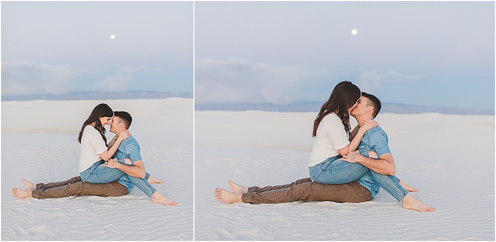 White Sands engagement pictures