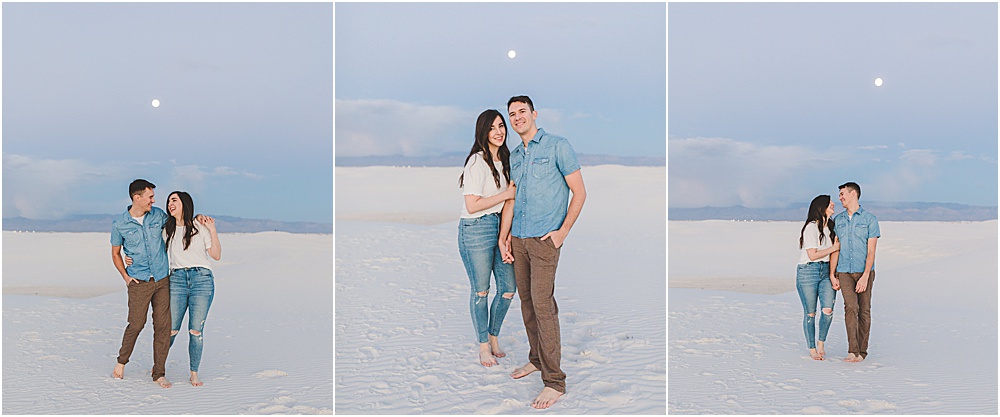 White Sands engagement pictures